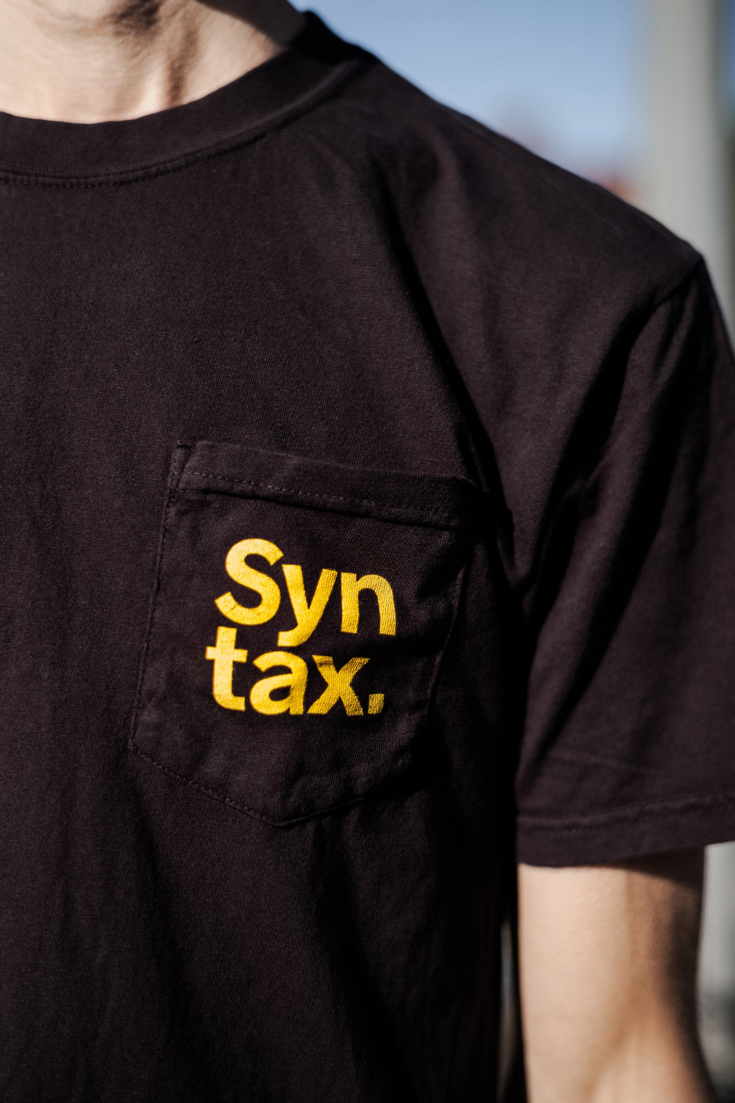 Syntax Pocket Tee